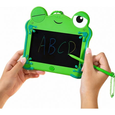 Pendentif tableau à dessin LCD Grenouille Toy Story, tableau d'écriture transparent ultra-fin, porte-clés portable (1/5)