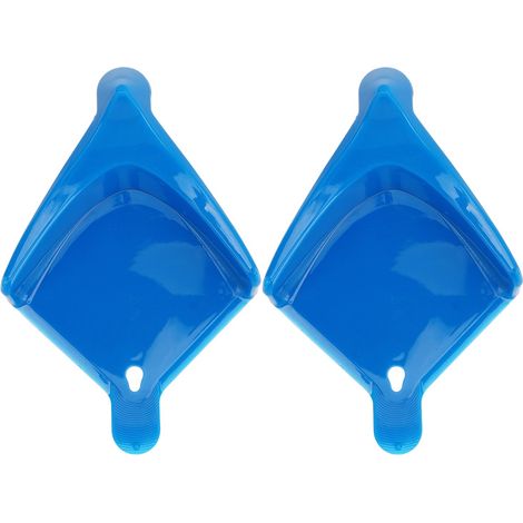 Lot de 2 guides-tuyaux d'arrosage pour voiture, outils de précision anti-pincement, cales d'insertion pour pneus, pour le lavage auto (bleu). (1/5)