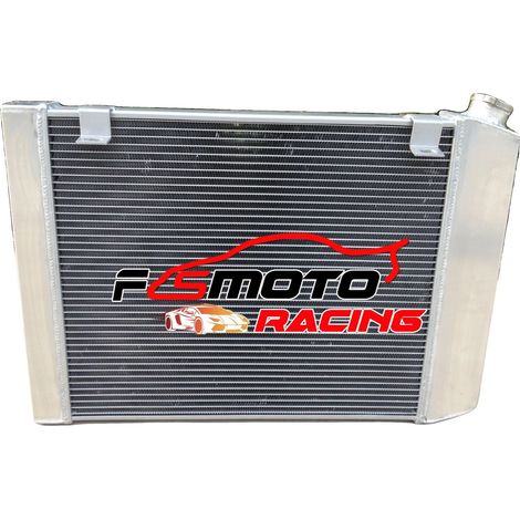 Radiador de aluminio, 61 x 46 x 6,35 cm, compatible con FORD Cortina TC TD TE TF 1972-1982, mayor eficiencia de refrigeración, diseño ligero, fácil instalación. (1/5)