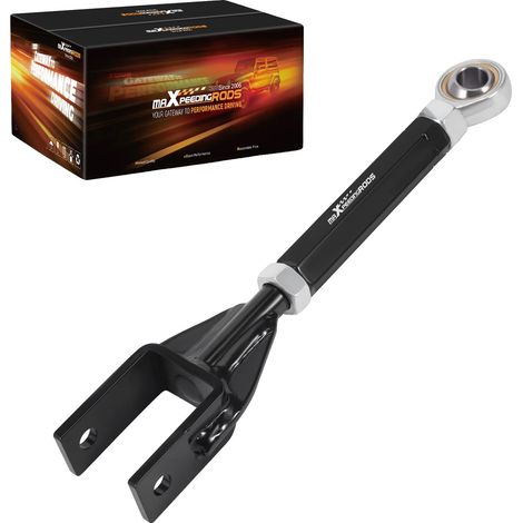 Kit di abbassamento, in acciaio legato ad alta resistenza, escursione regolabile: 2,5-5 cm, compatibilità: Victory Cross Country/Roads 2010-2016, migliora la maneggevolezza della moto, conforme agli s (1/5)