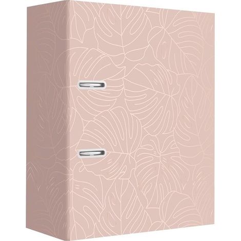 Ordner A4 75 2R Metallic Rose Gold Monstera Interprint