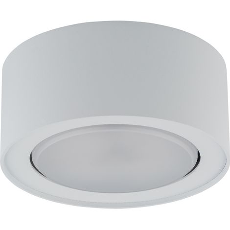 Lámpara de techo Nowodvorski Flea Redonda de Metal Blanco GX53 12W (1/5)