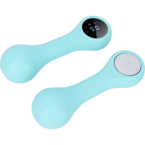 Haltère Intelligent en Silicone Souple 1,1lb Cyan Fitness Musculation Yoga Perte de Poids Équipement Sportif (1/5)