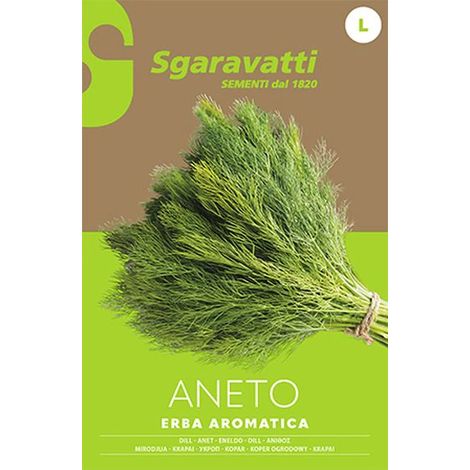 Semi per Ortaggi e Vegetali Aneto Sgaravatti 20 Pezzi