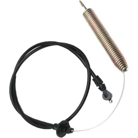 Câble d'Embrayage Tondeuse à Gazon en Acier Écologique pour Tracteur Tondeuse, Commande d'Embrayage Solide pour Plateau de Coupe Tout-Terrain (1/5)