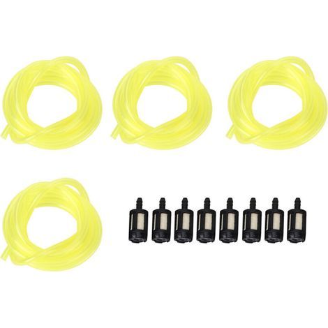 Garden Future4 Pièces de Tuyau Souple de Carburant 1,5m et 8 Filtres à Carburant Kit-KZQ (1/4)