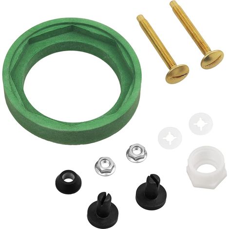 Kit de raccordement de réservoir de toilette de 3 pouces à la toilette pour les pièces de toilette American Standard Champion 4 AS738756-0070A, comprend des rondelles, des boulons et d'autres pièces n (1/5)