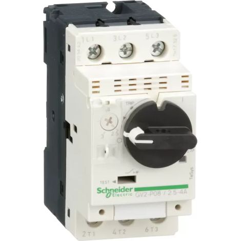TeSys Deca Motorschutzschalter 3P 1,5kW 2,5-4A GV2P08 (1/2)