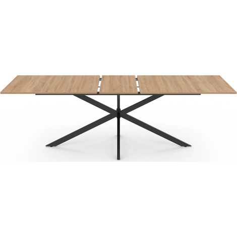 Tavolo estesibile per 8-10 persone con effetto legno 235cm BRIA