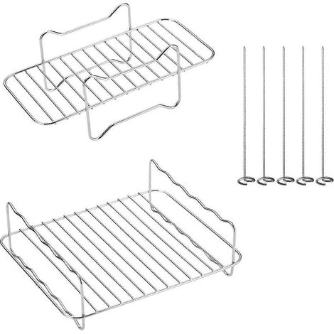 Grille rectangulaire pour autocuiseur double Foodi (1/5)