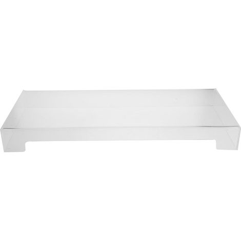 Housse de Protection en Acrylique pour Clavier - Grande Coque Rigide Transparente Anti-poussière pour Clavier Gaming - Imperméable et résistante aux Chats - 48 x 20 x 5 cm (1/5)