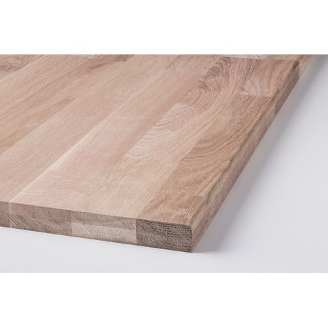 Arbeitsplatte Eiche B/C natur 26x600x2200 mm