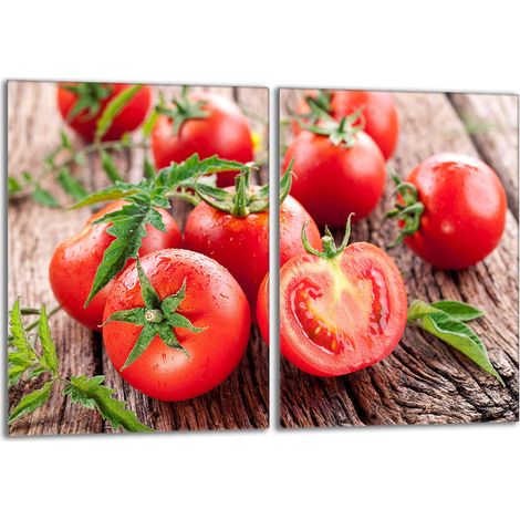 Glasschutzplatte für den Herd 2x40x52 Tomaten (1/5)