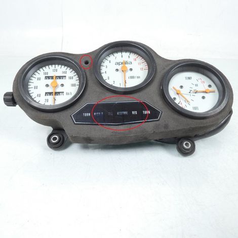 [PRODUIT D'OCCASION] Compteur tableau de bord compte tour origine pour moto Aprilia (1/5)
