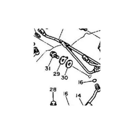 Yamaha 1AE-13475-00 Joint pompe à huile