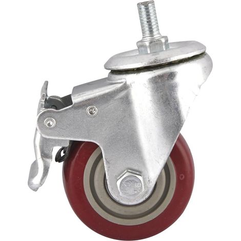 Roue pivotante freinée pour appareil vidange liquide de refroidissement AC 1020 - SA 1067 - CLAS Equipements