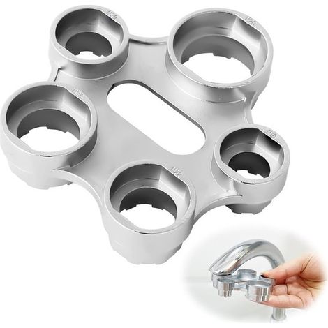 Set universale di chiavi per rubinetti 10 in 1 per lampadari, installazione e riparazione. (1/5)