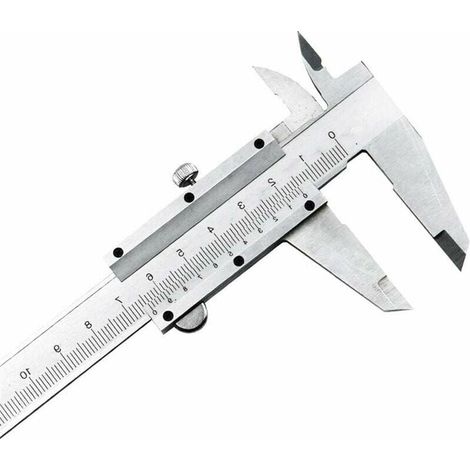 Professionnel Pied à Coulisse Acier Inoxydable Caliper de 150mm Précision Digital en Acier inoxydable Outil Micromètre Vernier