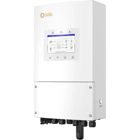 V-Tac – Onduleur photovoltaïque hybride 6 kW monophasé – Double MPPT – Écran LCD couleur – WiFi – IP66 – Garantie 10 ans – 12223 - CEI 0-21