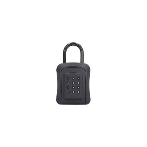 Boîte de verrouillage de clé Mur à six chiffres combinaison de mot de passe de mot de passe de rangement clé de rangement résistant à la rouille résistante pour les agents (Type de mot de passe) (1/3)