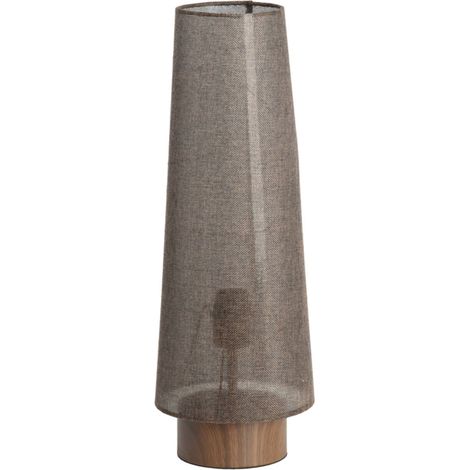 Light & Living - tischlampe - Howie - braun - metall - stehlampe