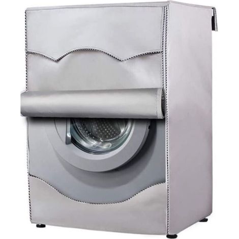 Housse de protection pour machine à laver, sèche-linge, étanche à la poussière, pour appareil de lavage ou la plupart des machines à laver et sèche-linge à chargement frontal, 9,1 x 64,8 x 85,1 cm (1/5)