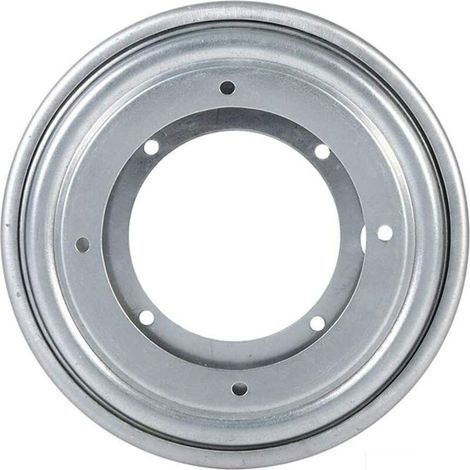 Plateau tournant Lazy Susan, plateau de service Lazy Susan galvanisé, idéal pour les tables de restaurant d'hôtel, spécialement conçu pour les personnes qui aiment la paresse. (1/5)