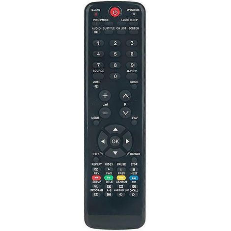 Mando a distancia de repuesto HTR-D06A para televisores LCD Haier HTRD06A LTF24Z6 LT19Z6 LTF22Z6 LET32C800HF LEY24T10() (1/5)