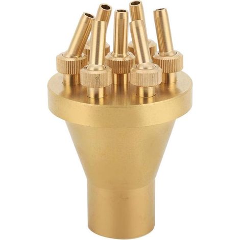 1 Pièce Buse, Centre Droit 2 Niveaux, DN25 PVC, Fontaine Jardin Étang (1/5)