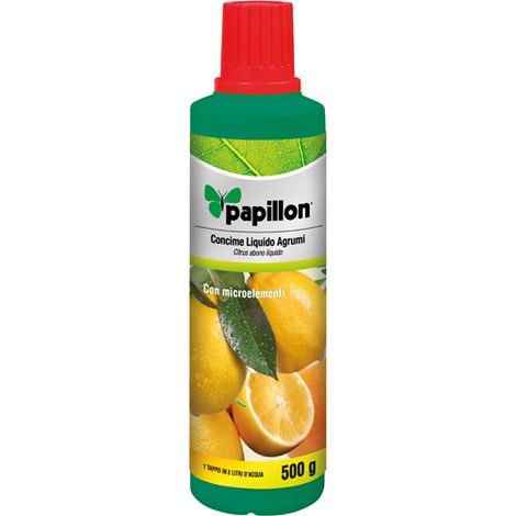 CONCIME liquido PER AGRUMI 0,5KG UNIVERSALE FIORI ARBUSTI CONCIMI-PAPILLON