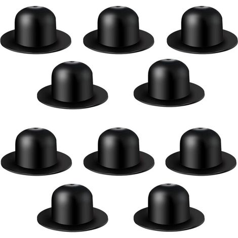 10 Pièces Plug Bouchon Piscine Filtre, Bouchons Vidange pour Piscines, Bouchon Rechange pour Pool, Plugs Trou de Pool, Filtrant Piscine Remplacer, Compatible avec Les Piscines INTEX (Noire) (1/5)