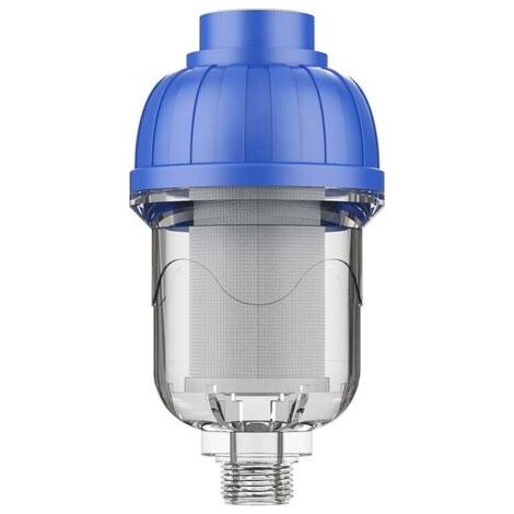 Filtre à sédiments réutilisable  1/2", filtre à sédiments rotatif, filtre à eau en maille d'acier inoxydable 316 de 40 µm, convient aux lave-linge et aux chauffe-eau (1/4)