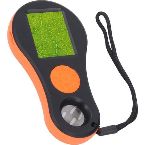 2-Zoll-Digitallupe, 500-fache Vergrößerung, 2 MP tragbare Lupe mit Licht zum Ablesen von Schülerexperimenten (1/5)