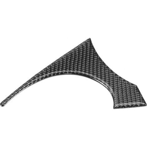 Cache latéral de tableau de bord, cadre de compteur de vitesse, garniture en fibre de carbone compatible avec Mitsubishi Lancer LHD 2008‑2016 (1/5)