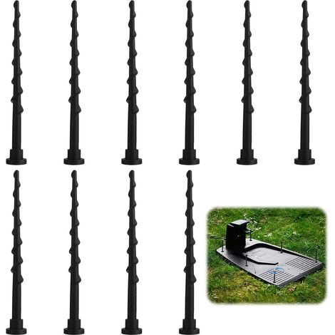 10pcs Lawnmower Charging Station Screws Compatible with Automower 105 305 308 Length 13.7cm Garden Tools (1/5)