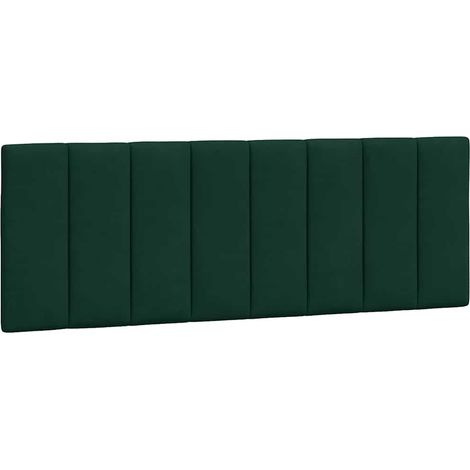 Maison Exclusive - Kopfteil-Kissen "Hanko" Dunkelgrün 140 cm Samt