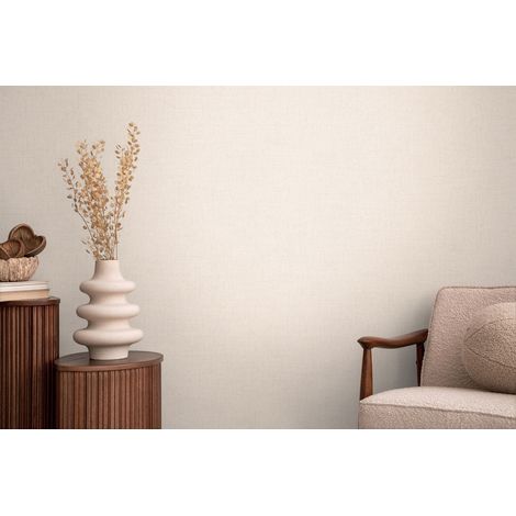 Papier peint Uni Beige Cosmoliving A.S. Création (1/5)