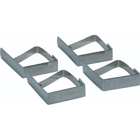Kitchencraft set di 4 fermatovaglie in acciaio inox