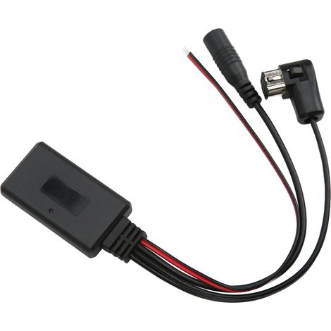 Adaptateur Bluetooth 5.0 Stéréo avec Microphone et Câble AUX pour Autoradio Pioneer IPBUS, Kit Mains Libres Compatible Radio Voiture (1/5)
