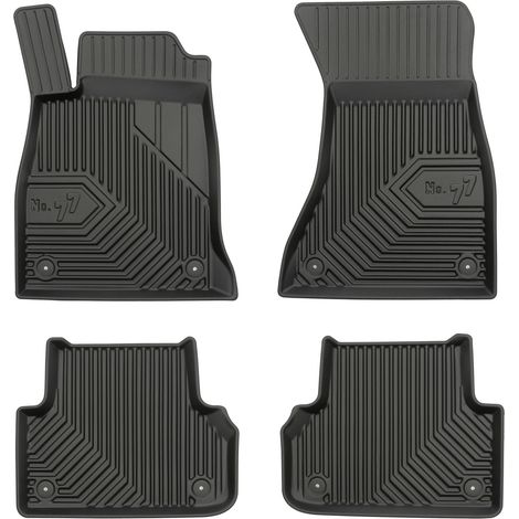 Tapis de Sol de Voiture No.77 pour Audi A5 Sportback F5 2016-2024 TPE Noir 4Pcs (1/5)