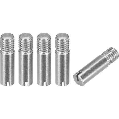 5 pièces M8 x 30 mm en acier inoxydable avec support de cylindre 304 außengewinde pour positionner (1/5)