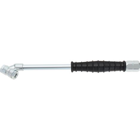 Outil de Valve de Pneu 1/4NPT Double Tête Mandrin Gonfleur Connecteur pour Voiture Moto Vélo (1/5)