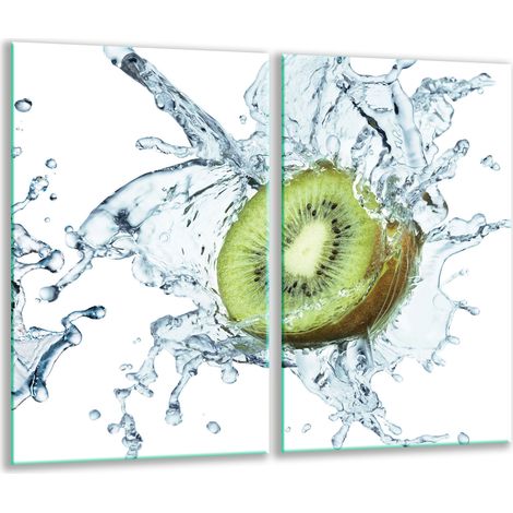 Tabla de cortar de vidrio 2x 30x52 fruta (1/5)