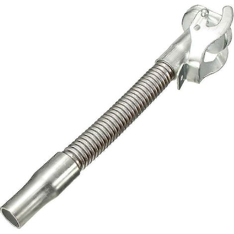 Bec verseur long en acier pour jerrican de carburant (facilite le versement) - 1 pièce (1/5)