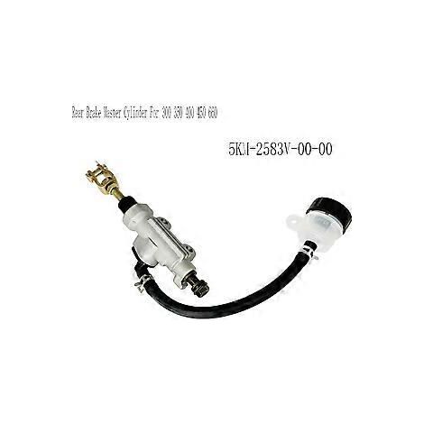 Maître-cylindre de frein arrière pour Yamaha Big Bear Grizzly Kodiak Wolverine 300 350 400 450 660 PRO-4 Pr (1/5)