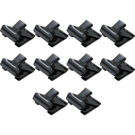 Porta biglietti da visita con clip per etichette dei prezzi - Fermagli per etichette in metallo, 5,1 3 cm, porta biglietti da visita con clip per foto, promemoria, matrimonio, compleanno, ufficio, 10 (1/5)