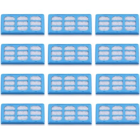 Set de 12 filtres pour fontaines à eau de rechange pour usage domestique et rangement (1/5)