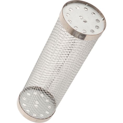 Cesta universal de acero inoxidable para asar a la parrilla: accesorio para barbacoa para preparar brochetas crujientes y redondas para uso en exteriores. (1/5)