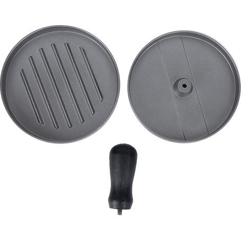 Moule à hamburger antiadhésif en alliage zinc-aluminium, outil de moulage pour steaks hachés, accessoire de cuisine. (1/5)