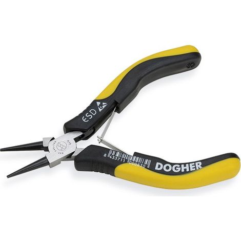 Mini-Rundzange, ESD, 125 mm  DOGHER 240-125